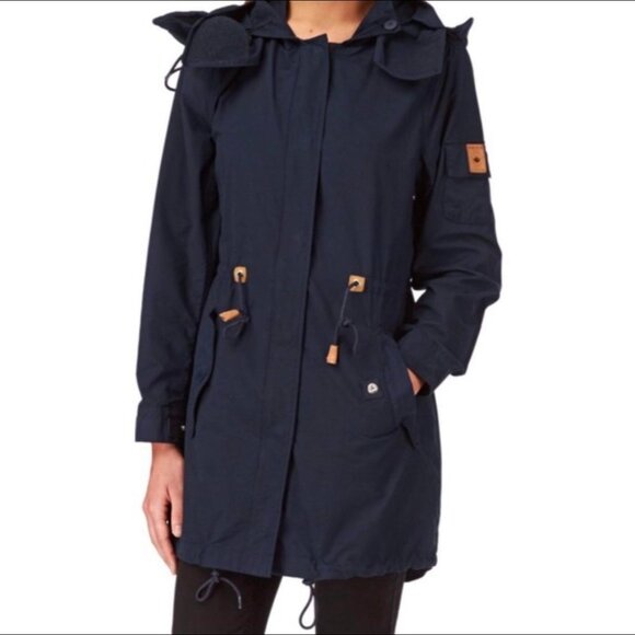 Penfield for Madewell "Hazelton Snorkel" Utility Jacket - Navy Blue, Small - Picture 1 of 13